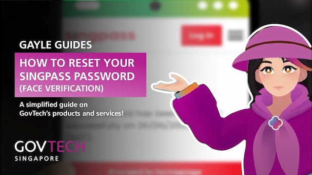 How do I reset my Singpass password (Face Verification)? - Gayle Guides