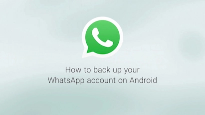 How to Backup your Account on Android | WhatsApp