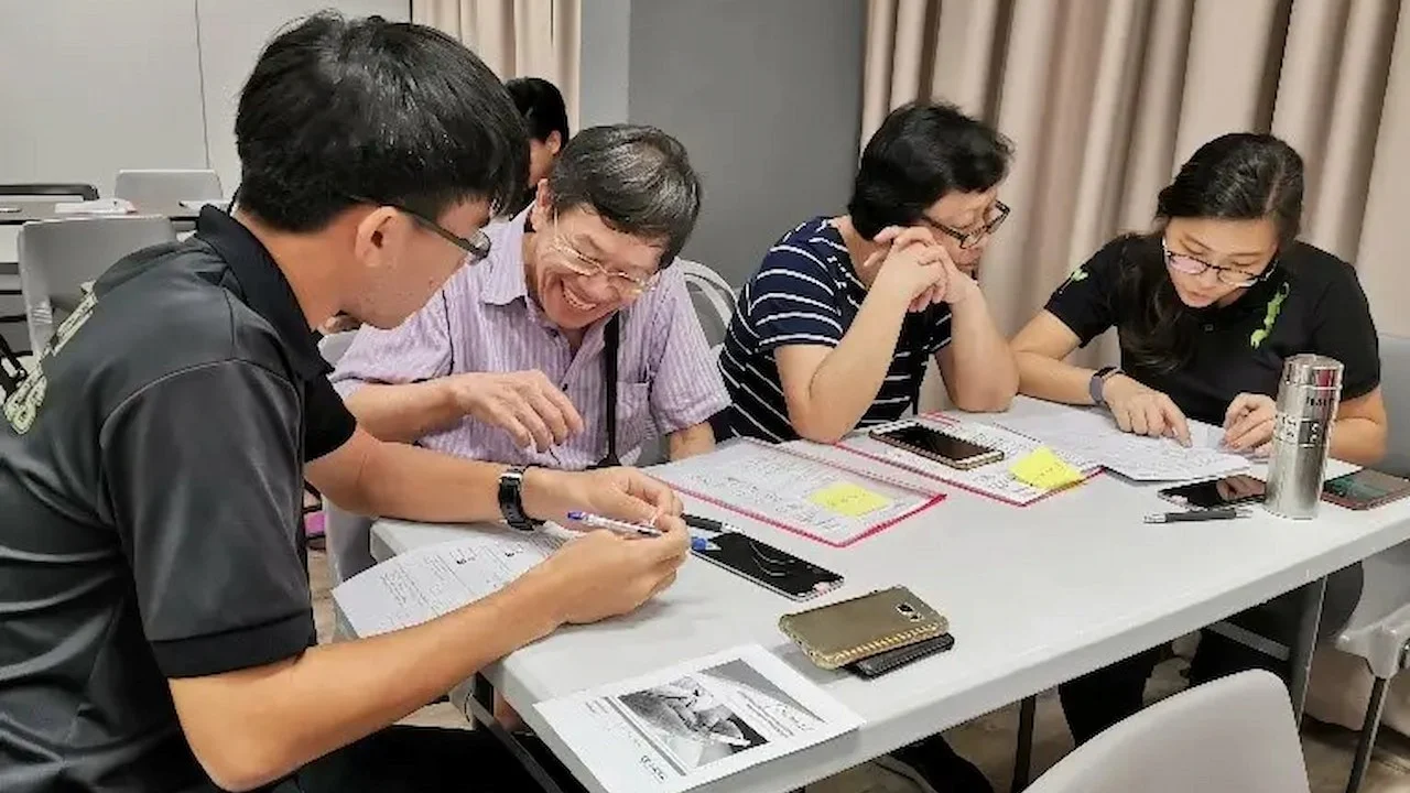 Seniors acquiring cyber-related knowledge with the help of TOUCH staff and volunteers