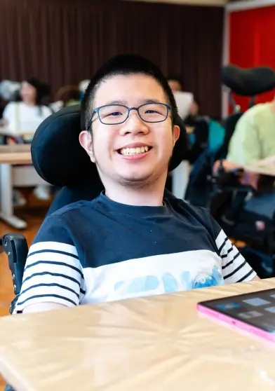 Caleb - Workshop participant